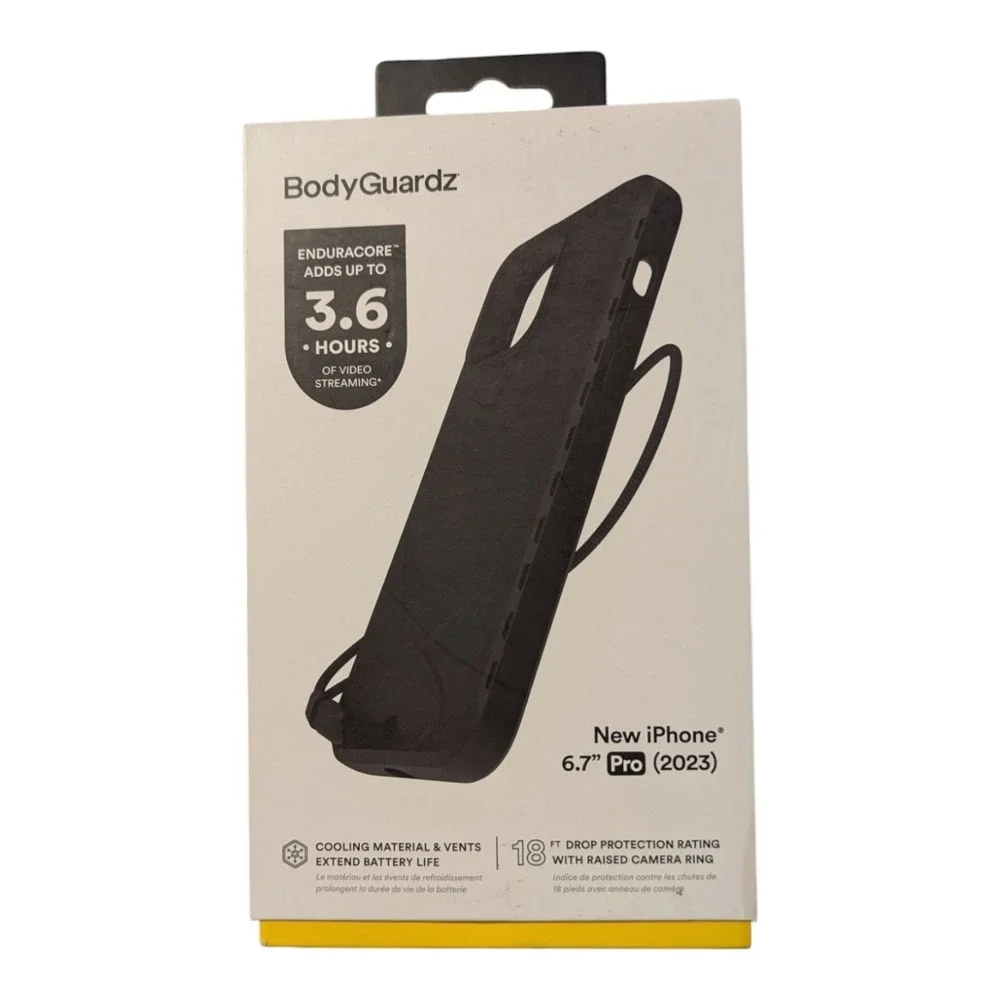 D8. BodyGuardz Paradigm Pro MagSafe Case for Apple iPhone 15 Pro Max- Black